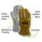 Magid Leather Drivers Gloves, Slip On Cuff, Keystone Thumb Thumb, M 1 PR B5548E-M - alternate 3